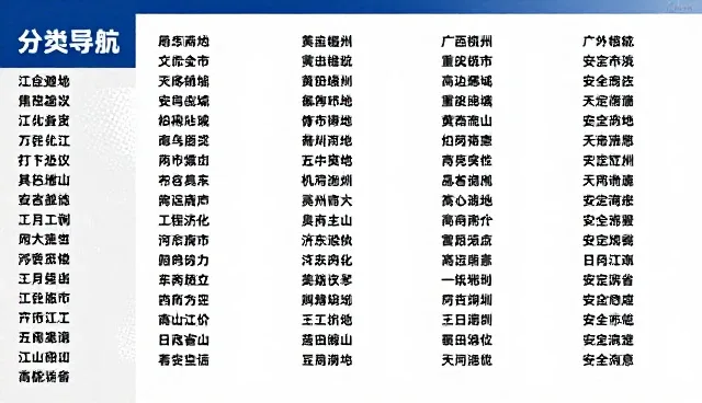 行业分类导航推广策略的常见误区与正确理解